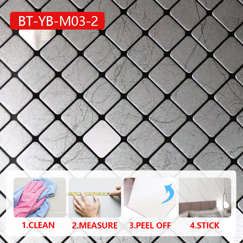 wholesale price Soundproof durable wall covering home self adhesive IXPE mosaic 3d decorative wall s