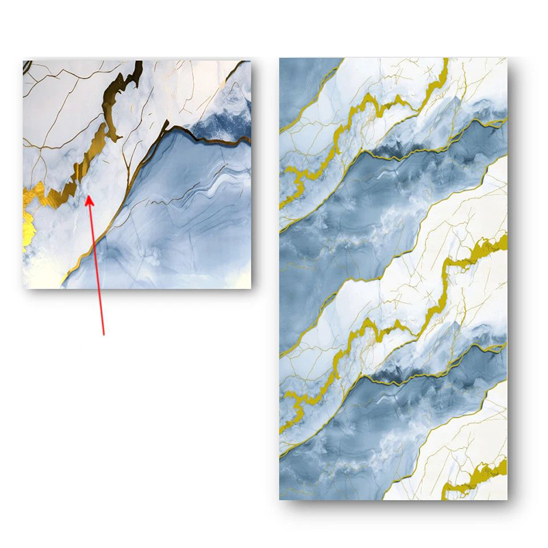 Removable Reusable Design Premium Marble Wall Sticker Peel and Stick Wallpapers for Easy Home Decoration