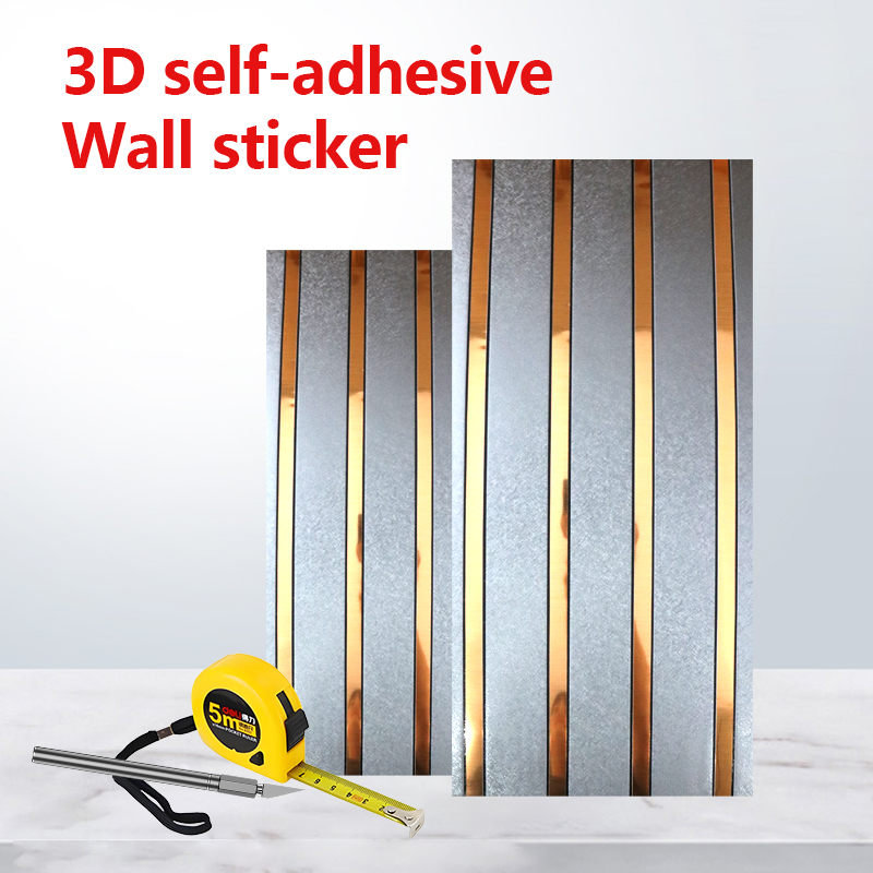 custom self-adhesive IXPE mosaic sticker Bathroom Kitchen waterproof 3d wall sticker for interior decoration