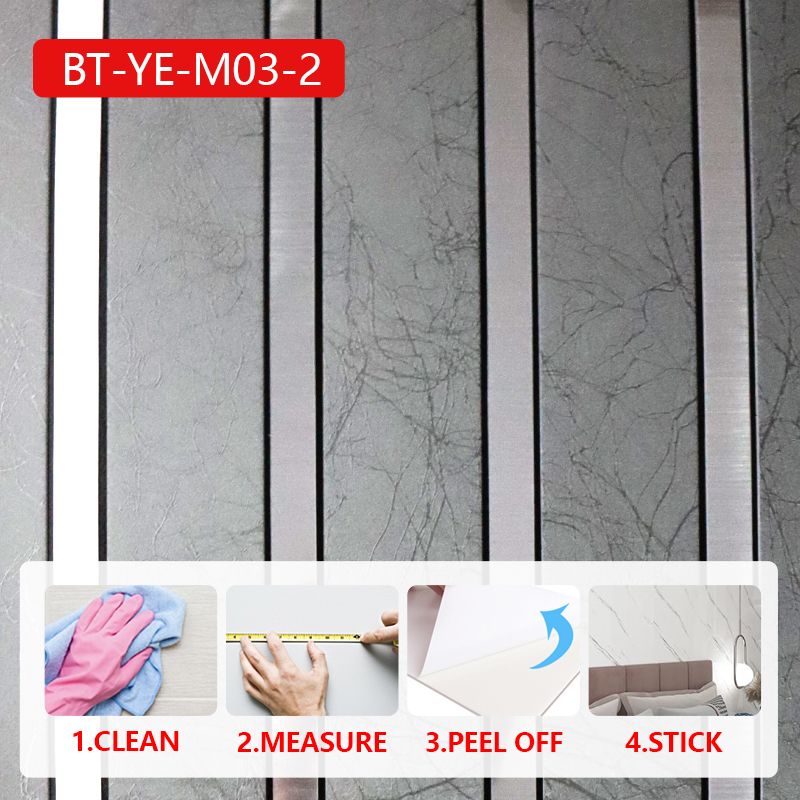cost-effective High Quality Waterproof 3d wall sticker modern design self adhesive mosaic wall stick
