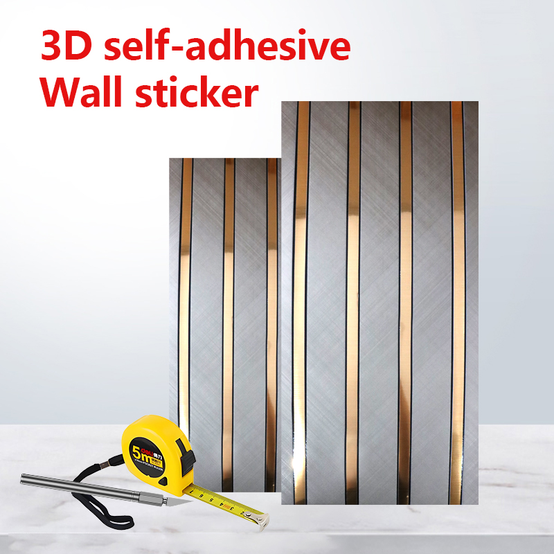 Eco-Friendly decorative 3 d IXPE wall sticker Soundproof self adhesive mosaic sticker for kitchen bathroom