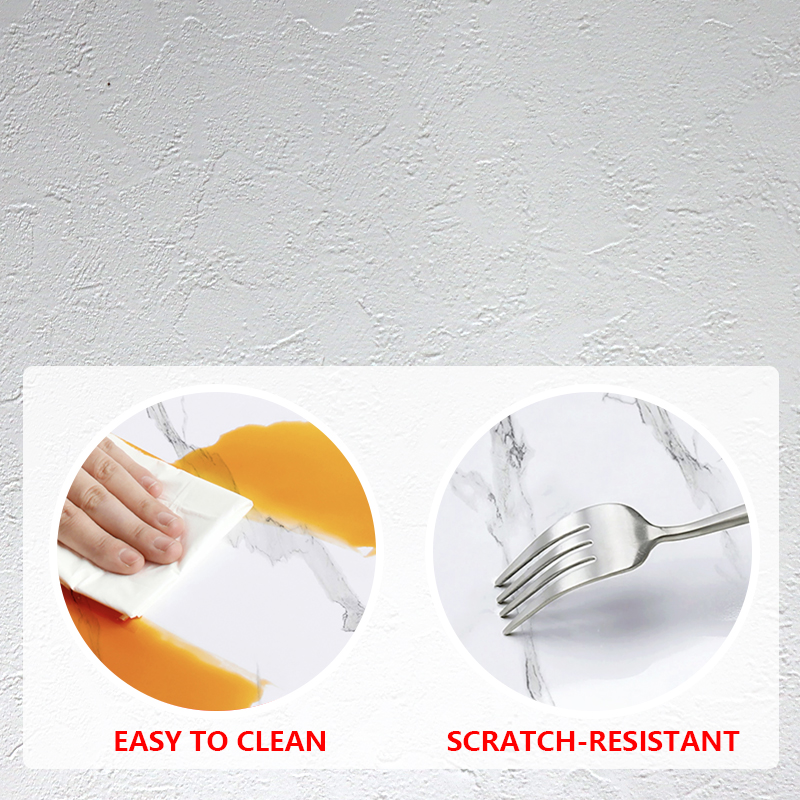 custom Eco-Friendly home decoration Durable self adhesive IXPE raised soft clay wall sticker for living room