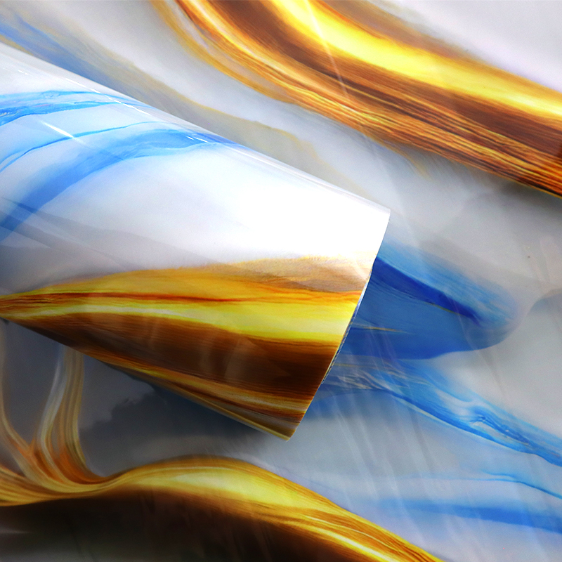 Easy Clean Surface Self-Adhesive Wall Paper Marble Sheet Sticker for Living Room and Bedroom