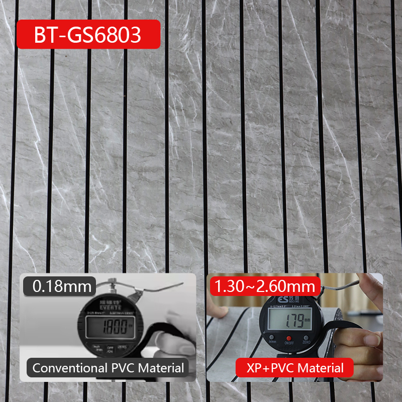 wholesale 3d self adhesive wood pattern sticker oil proof fluted wall stickers for kitchen living ro