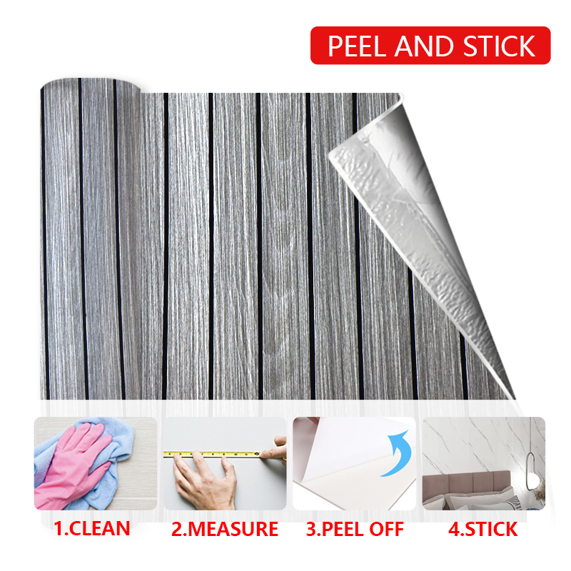 luxury new 3d wall grille wall stickers self adhesive IXPE fluted wall sticker for bedroom