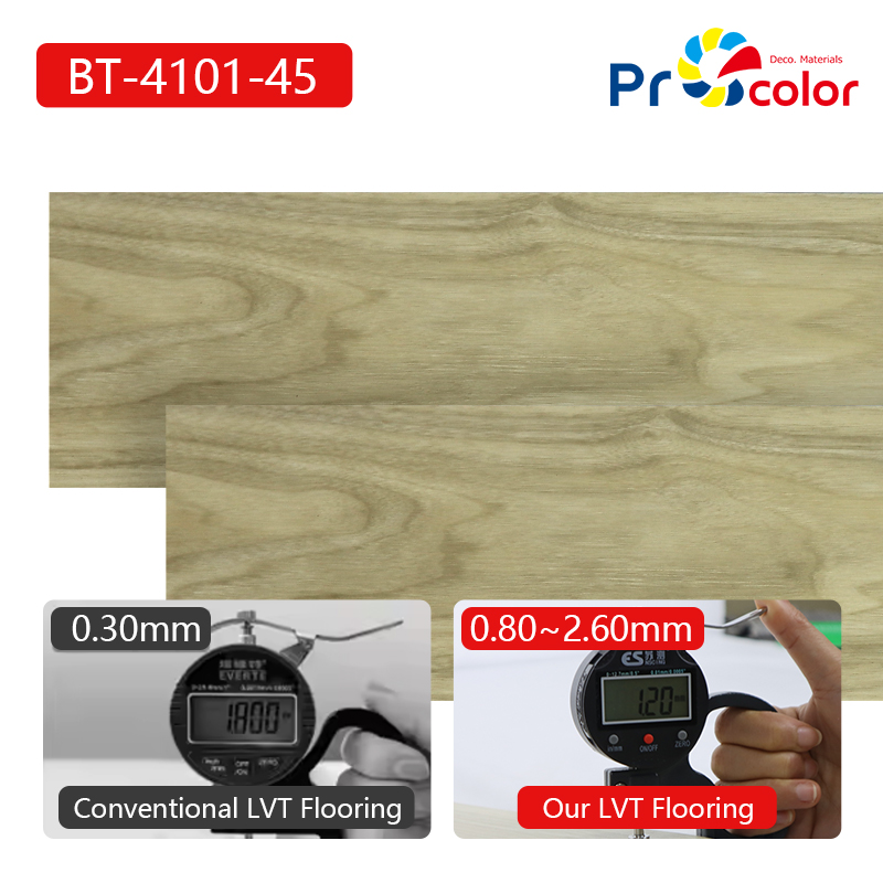 Modern style wood pattern waterproof self adhesive pvc lvt vinyl flooring tiles for house Indoor Decoration